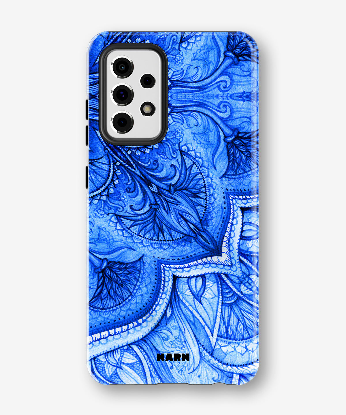 Samsung Galaxy A52 / A52s 5G Tough Case – Blue Vintage - View 1