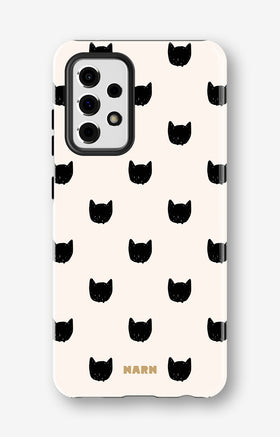 Samsung Galaxy A52 / A52s 5G Tough Case – Kitty Dots - View 1