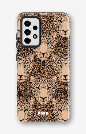 Samsung Galaxy A52 / A52s 5G Tough Case – Leopard Gaze - View 1