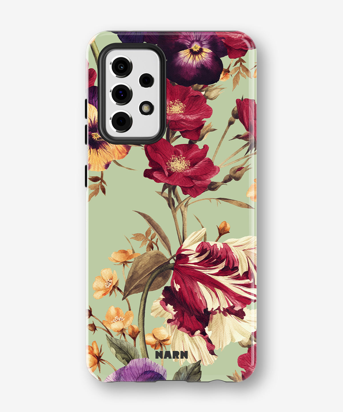 Samsung Galaxy A52 / A52s 5G Tough Case – Pansy Pansy - View 1