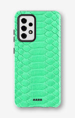 Samsung Galaxy A52 / A52s 5G Tough Case – Turquoise Snake - View 1