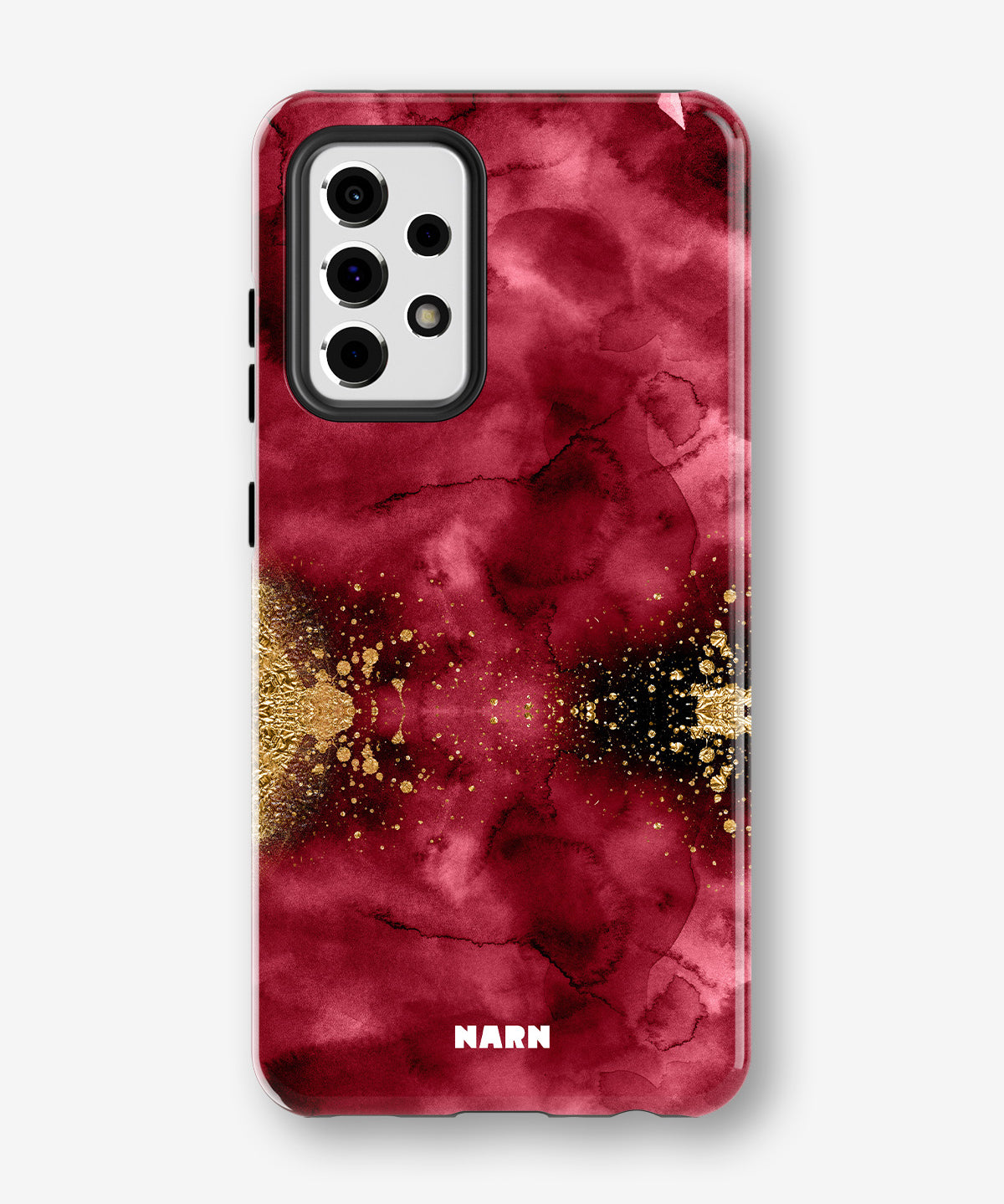 Samsung Galaxy A52 / A52s 5G Tough Case – Burgendy Shimmer - View 1