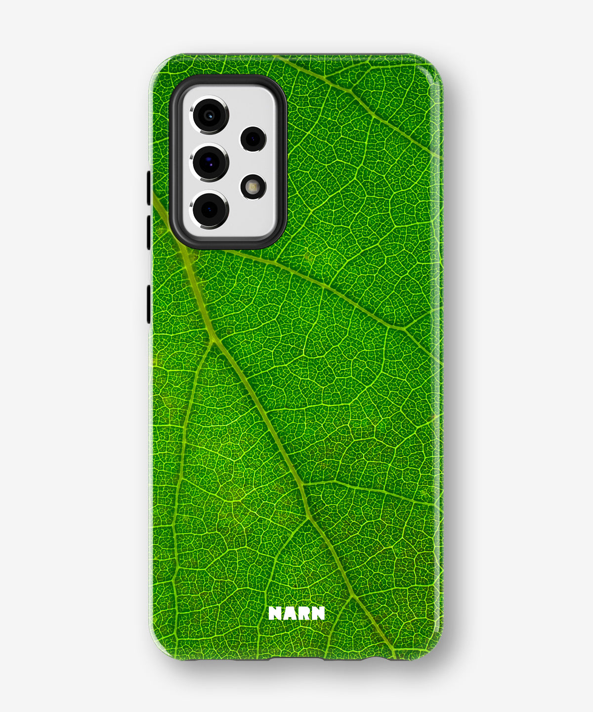 Samsung Galaxy A52 / A52s 5G Tough Case – Green Leafy - View 1