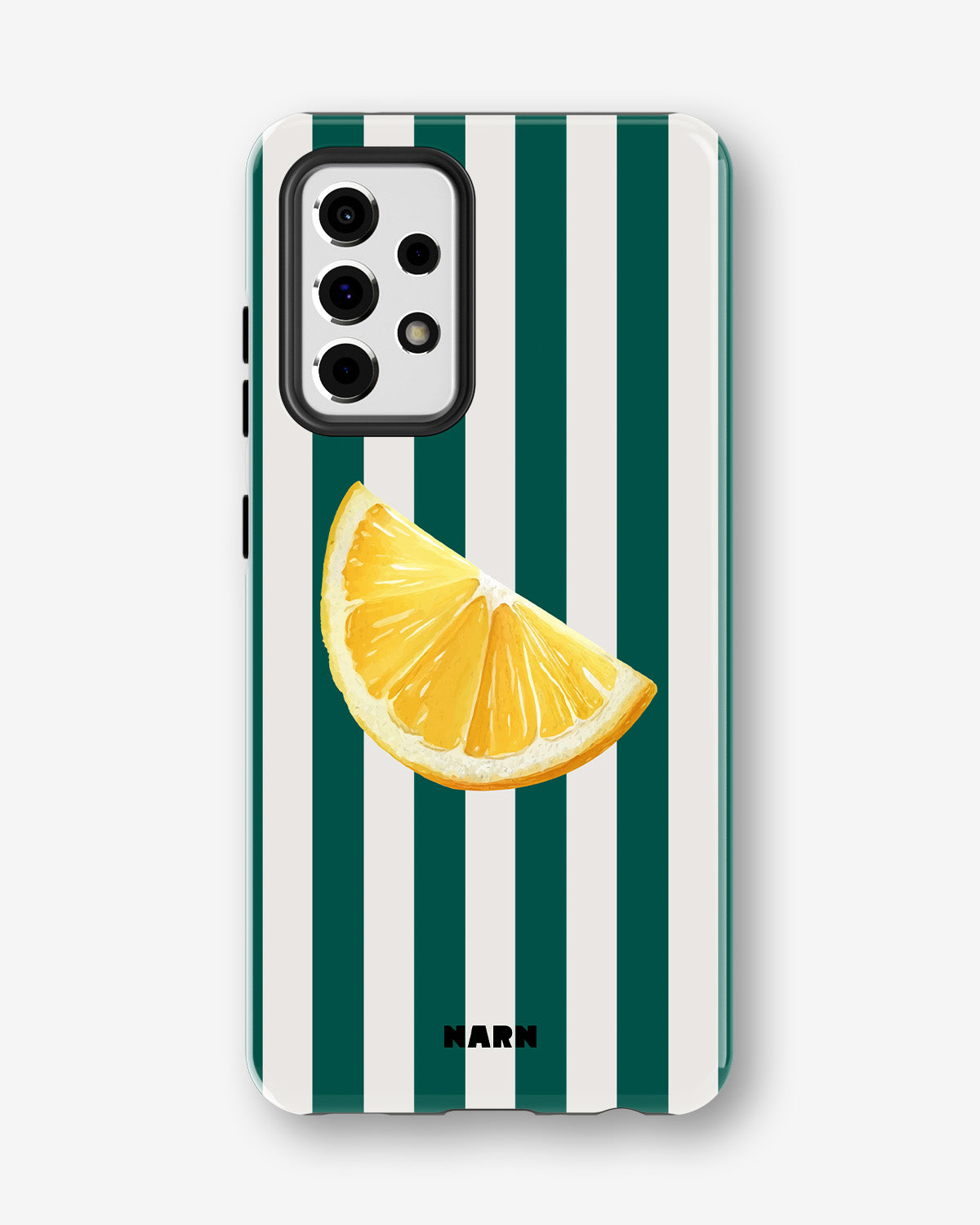 Samsung Galaxy A52 / A52s 5G Tough Case – Lemon Stripes - View 1
