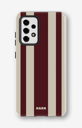 Samsung Galaxy A52 / A52s 5G Tough Case – Bordeaux Stripe - View 1