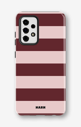 Samsung Galaxy A52 / A52s 5G Tough Case – Cranberry Stripe - View 1