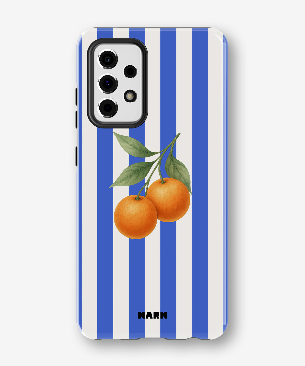 Samsung Galaxy A52 / A52s 5G Tough Case – Orange Stripes - View 1