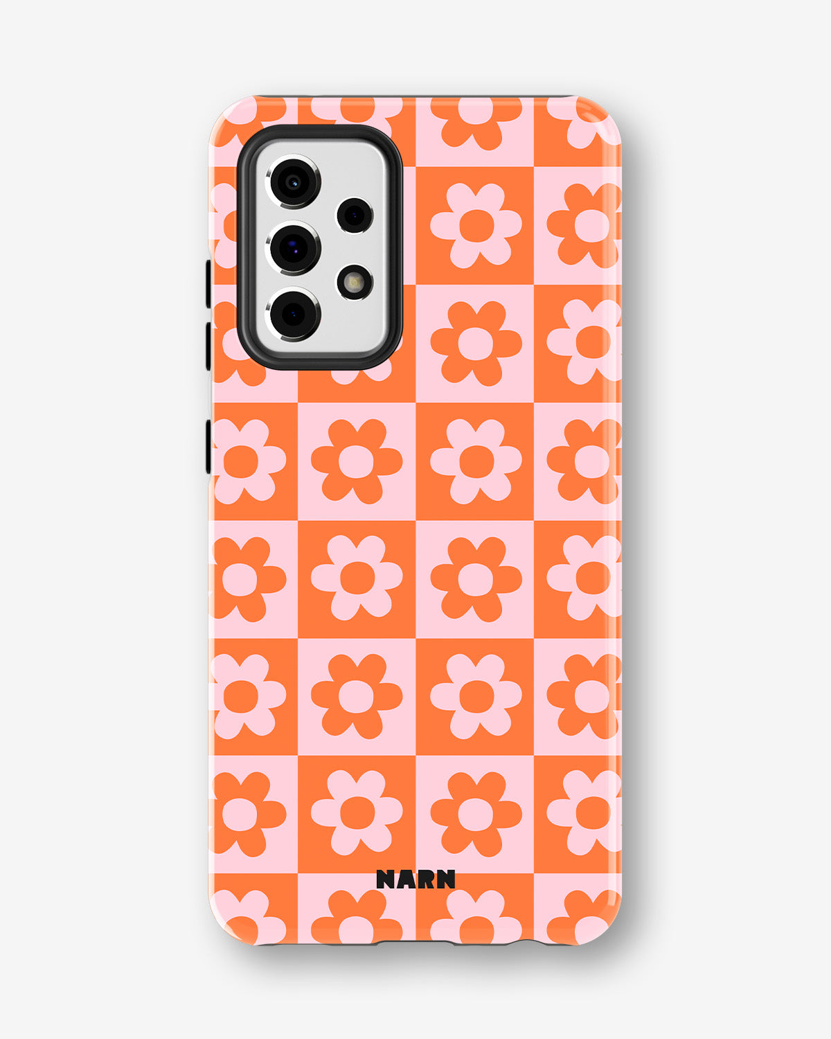 Samsung Galaxy A52 / A52s 5G Tough Case – Peach Petals - View 1