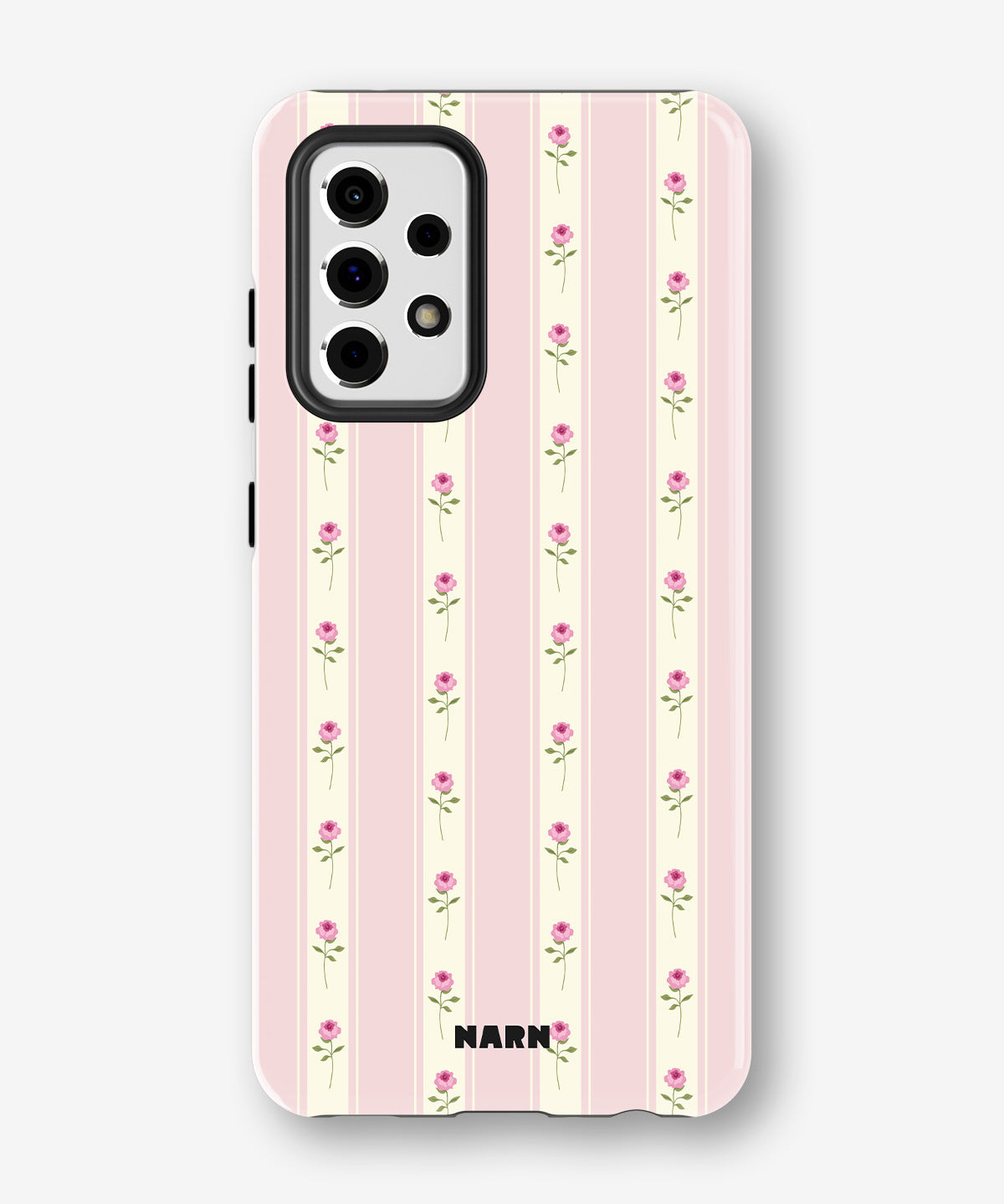 Samsung Galaxy A52 / A52s 5G Tough Case – Rose Lines - View 1