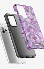 Samsung Galaxy A52 / A52s 5G Tough Case – Lavender Crystals - View 2