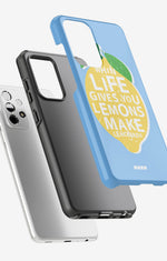 Samsung Galaxy A52 / A52s 5G Tough Case – Lemon Quote - View 2