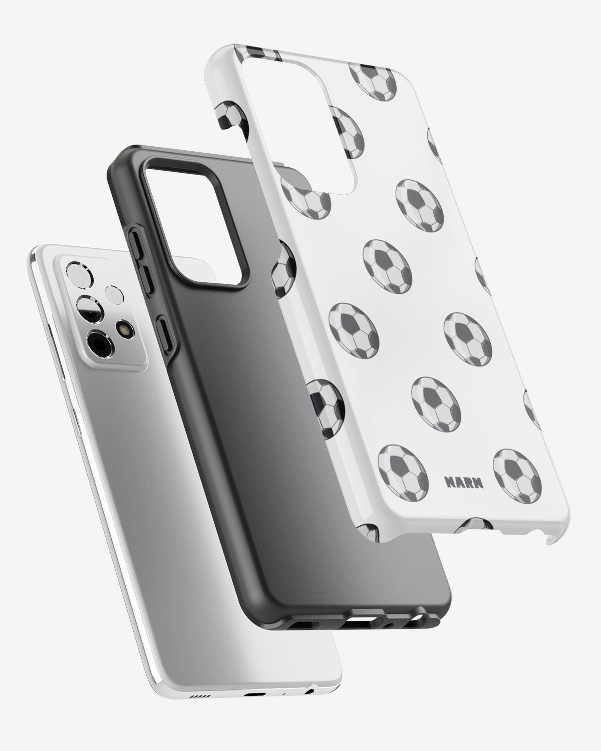 Samsung Galaxy A52 / A52s 5G Tough Case – Football Fever - View 2