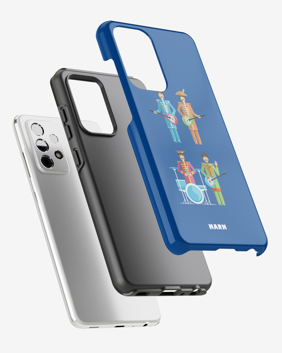 Samsung Galaxy A52 / A52s 5G Tough Case – Beatles Blue - View 2