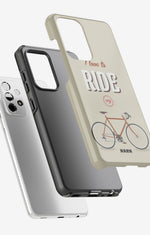 Samsung Galaxy A52 / A52s 5G Tough Case – Ride My Bicycle - View 2