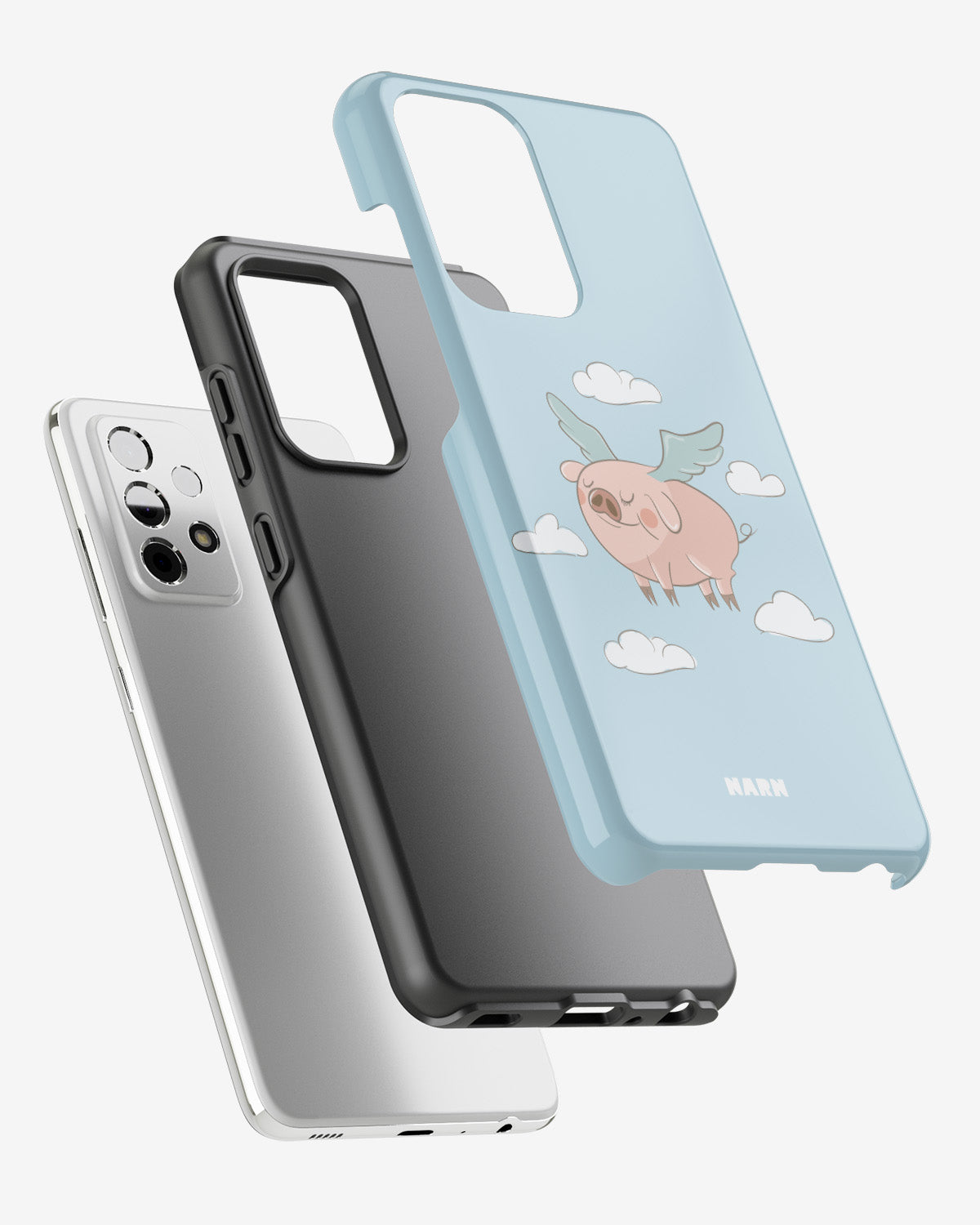 Samsung Galaxy A52 / A52s 5G Tough Case – Dreamy Pig - View 2