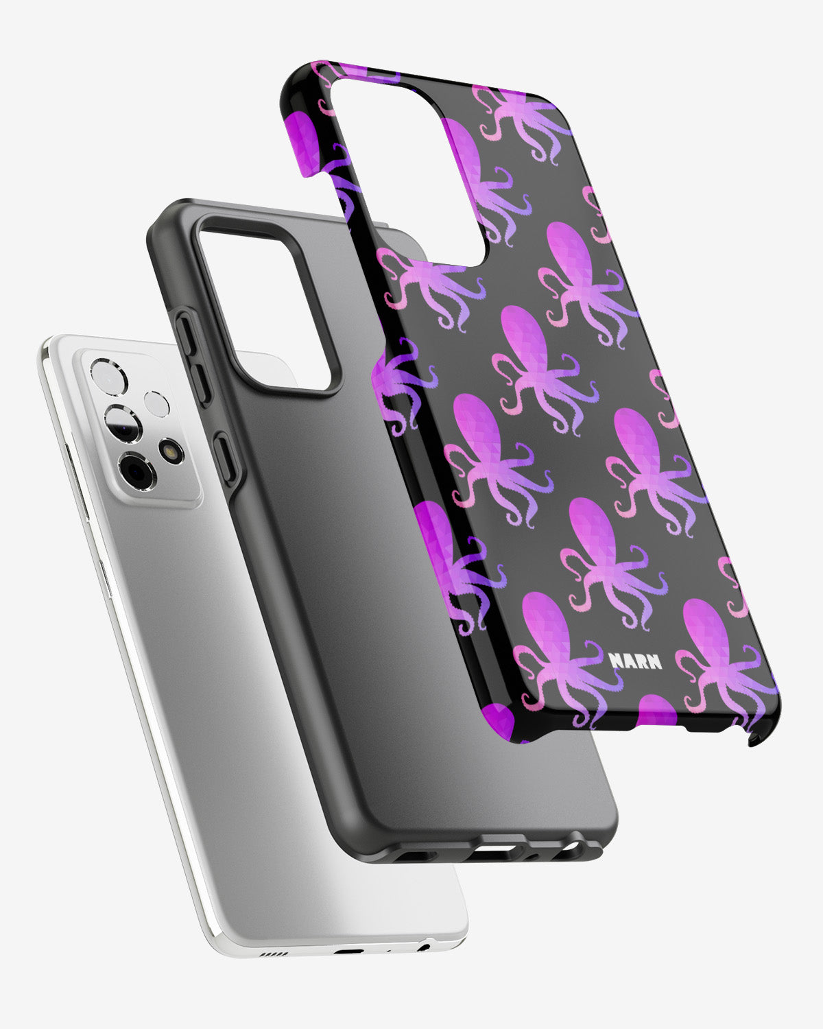 Samsung Galaxy A52 / A52s 5G Tough Case – Octopus Pattern - View 2