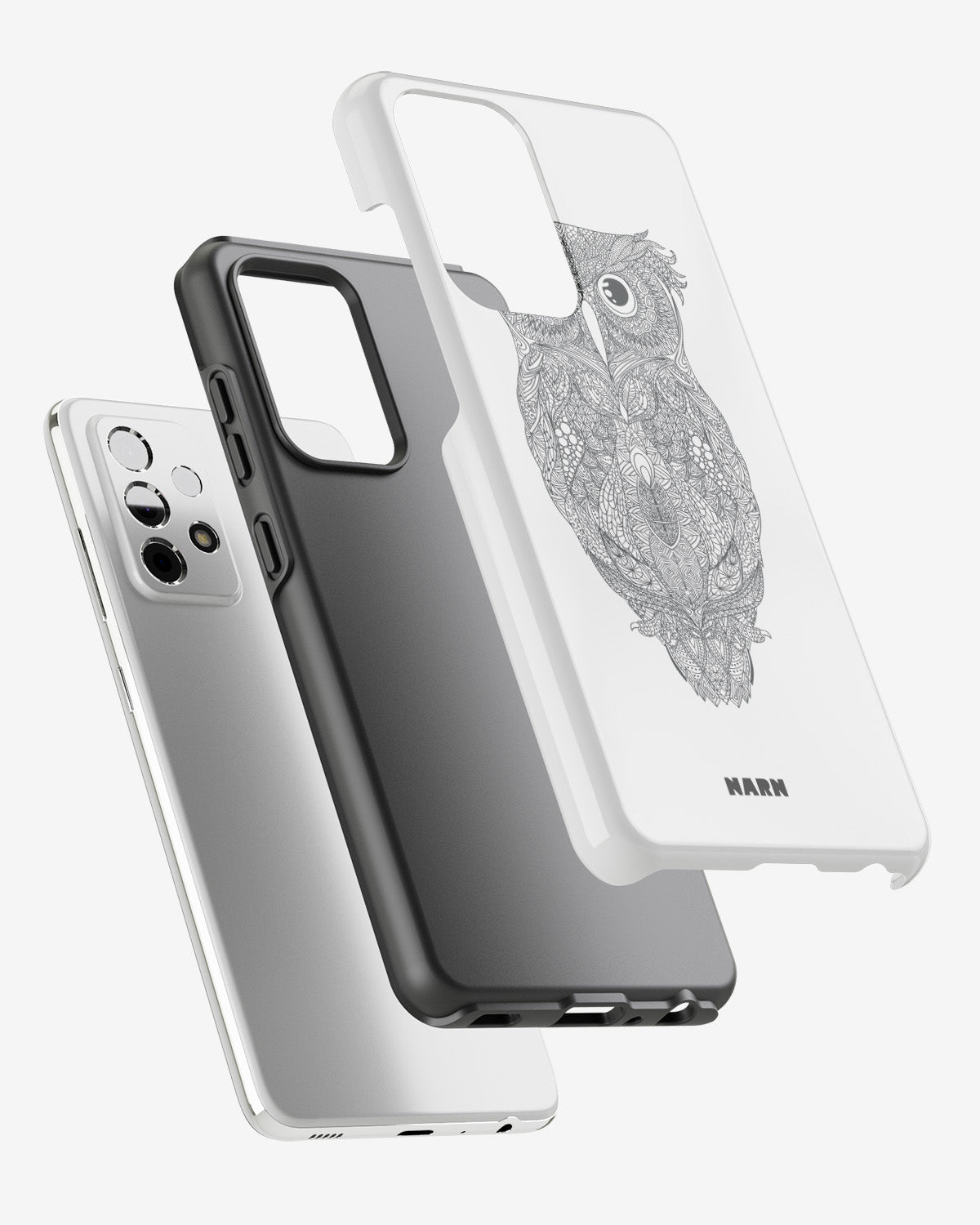 Samsung Galaxy A52 / A52s 5G Tough Case – Owl - View 2