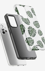 Samsung Galaxy A52 / A52s 5G Tough Case – Monstera Pattern - View 2