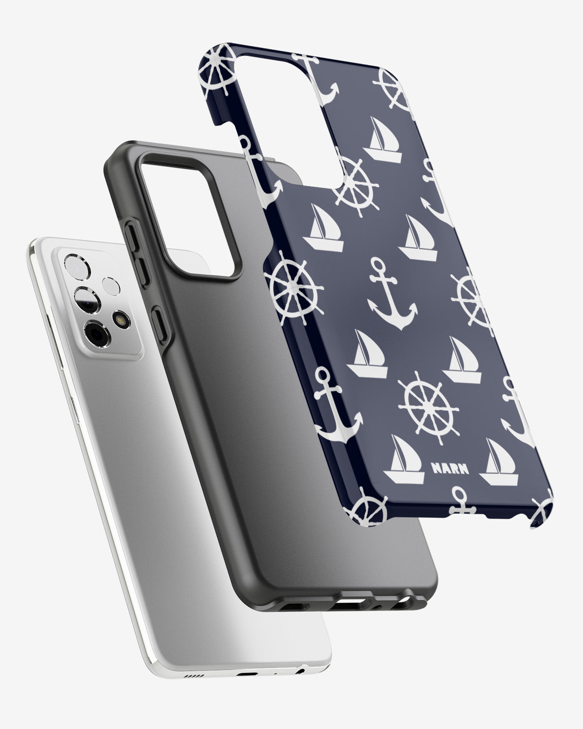 Samsung Galaxy A52 / A52s 5G Tough Case – Deep Blue Voyage - View 2