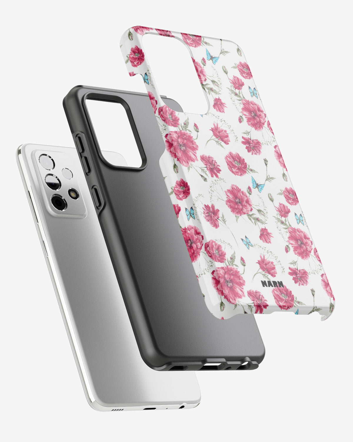 Samsung Galaxy A52 / A52s 5G Tough Case – Poppies in Bloom - View 2