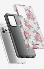 Samsung Galaxy A52 / A52s 5G Tough Case – Birds Among Roses - View 2