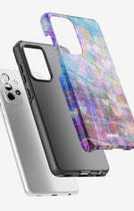Samsung Galaxy A52 / A52s 5G Tough Case – Purple Hearts - View 2