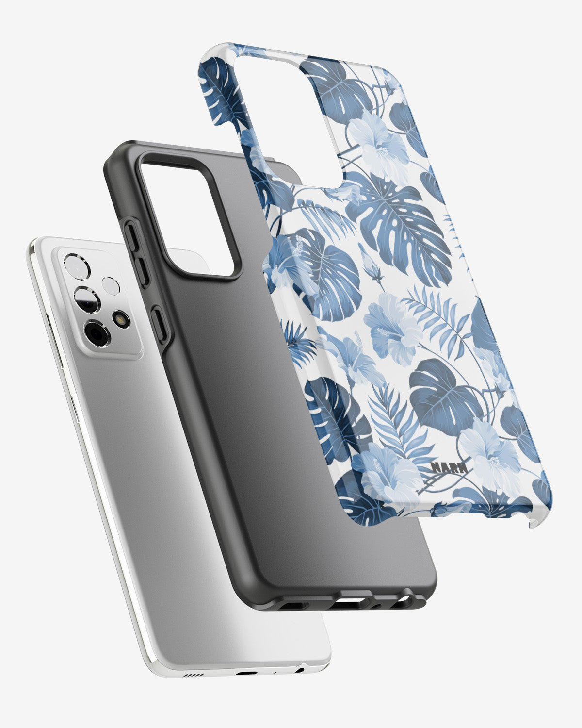 Samsung Galaxy A52 / A52s 5G Tough Case – Blue Tropics - View 2