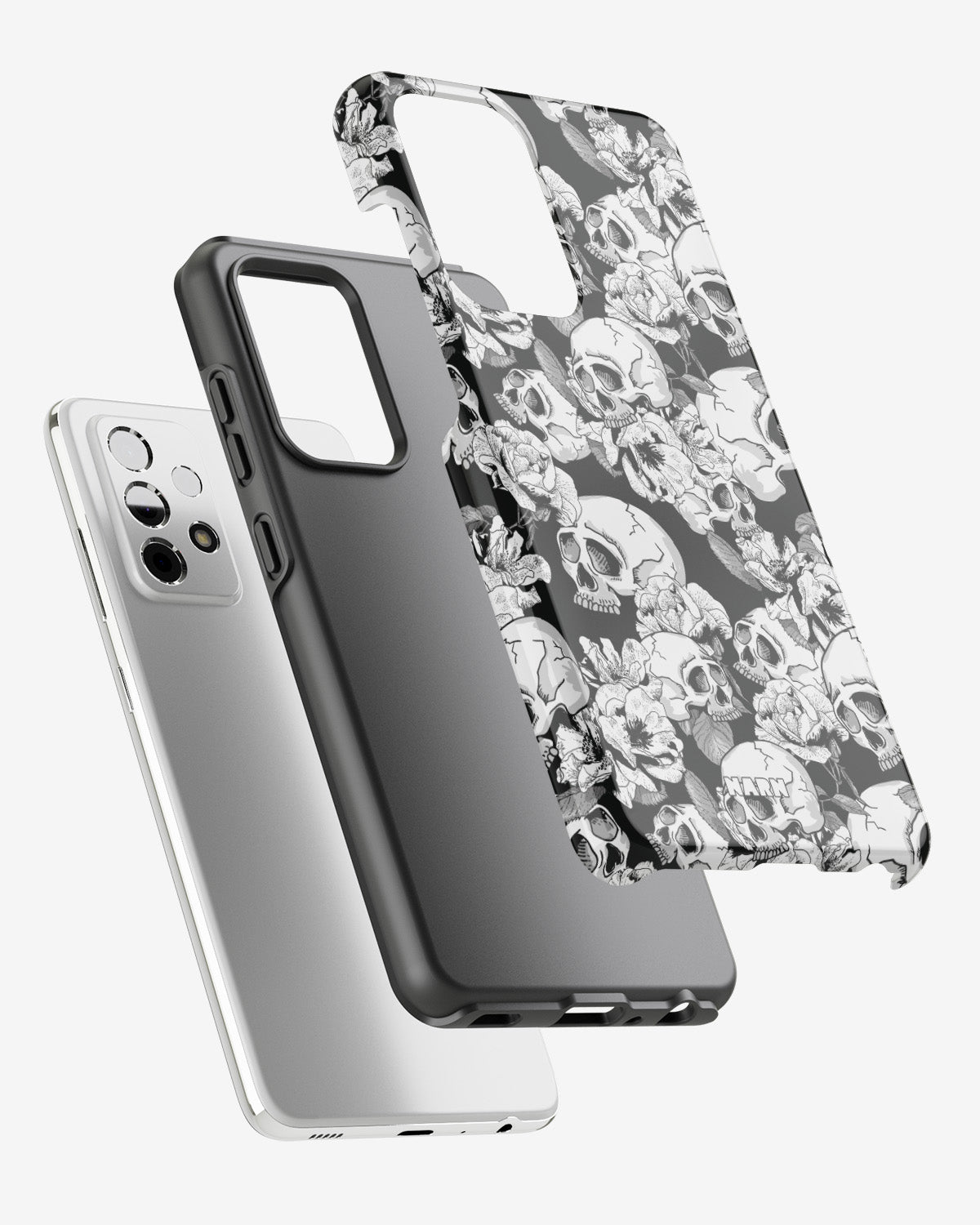Samsung Galaxy A52 / A52s 5G Tough Case – Skull Garden - View 2