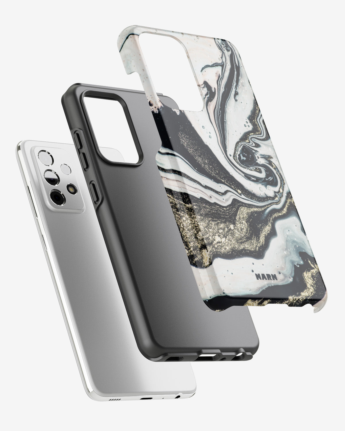Samsung Galaxy A52 / A52s 5G Tough Case – Golden Swirl - View 2