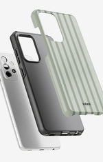 Samsung Galaxy A52 / A52s 5G Tough Case – Sage Stripes - View 2