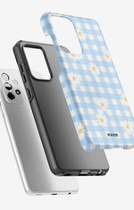 Samsung Galaxy A52 / A52s 5G Tough Case – Blue Daisies - View 2