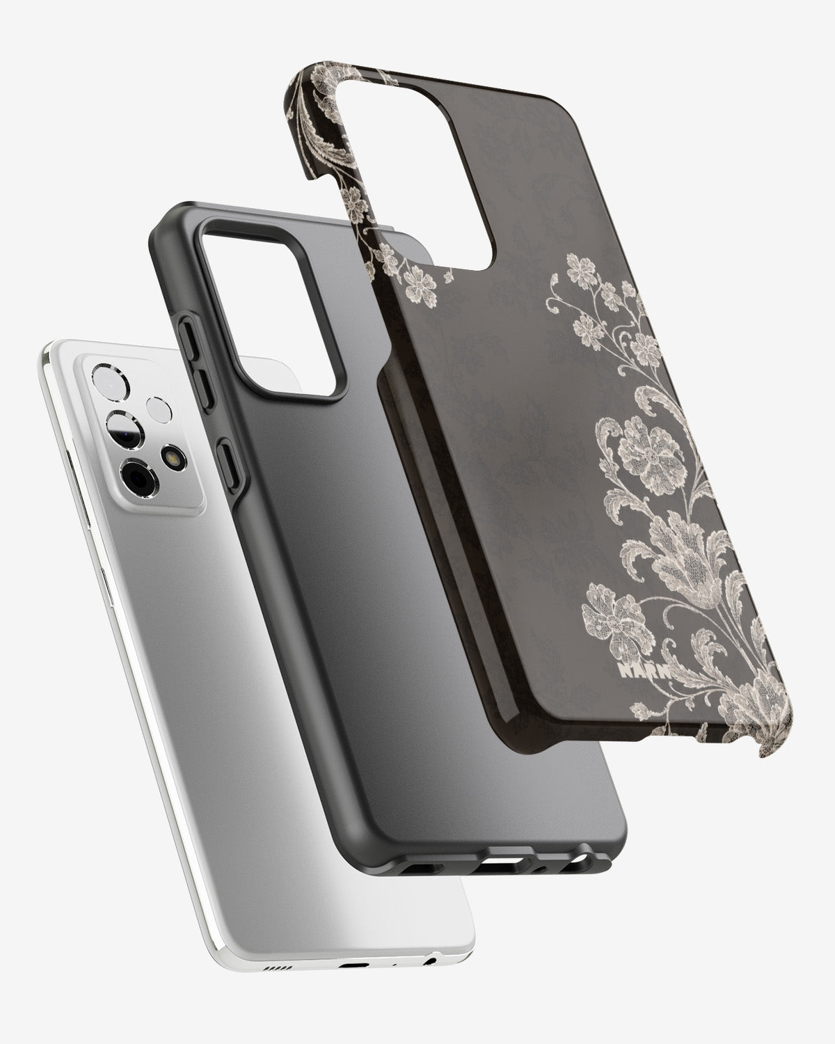 Samsung Galaxy A52 / A52s 5G Tough Case – Ivory Bloom - View 2