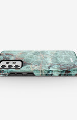 Samsung Galaxy A52 / A52s 5G Tough Case – Green Marble - View 3