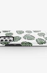 Samsung Galaxy A52 / A52s 5G Tough Case – Monstera Pattern - View 3