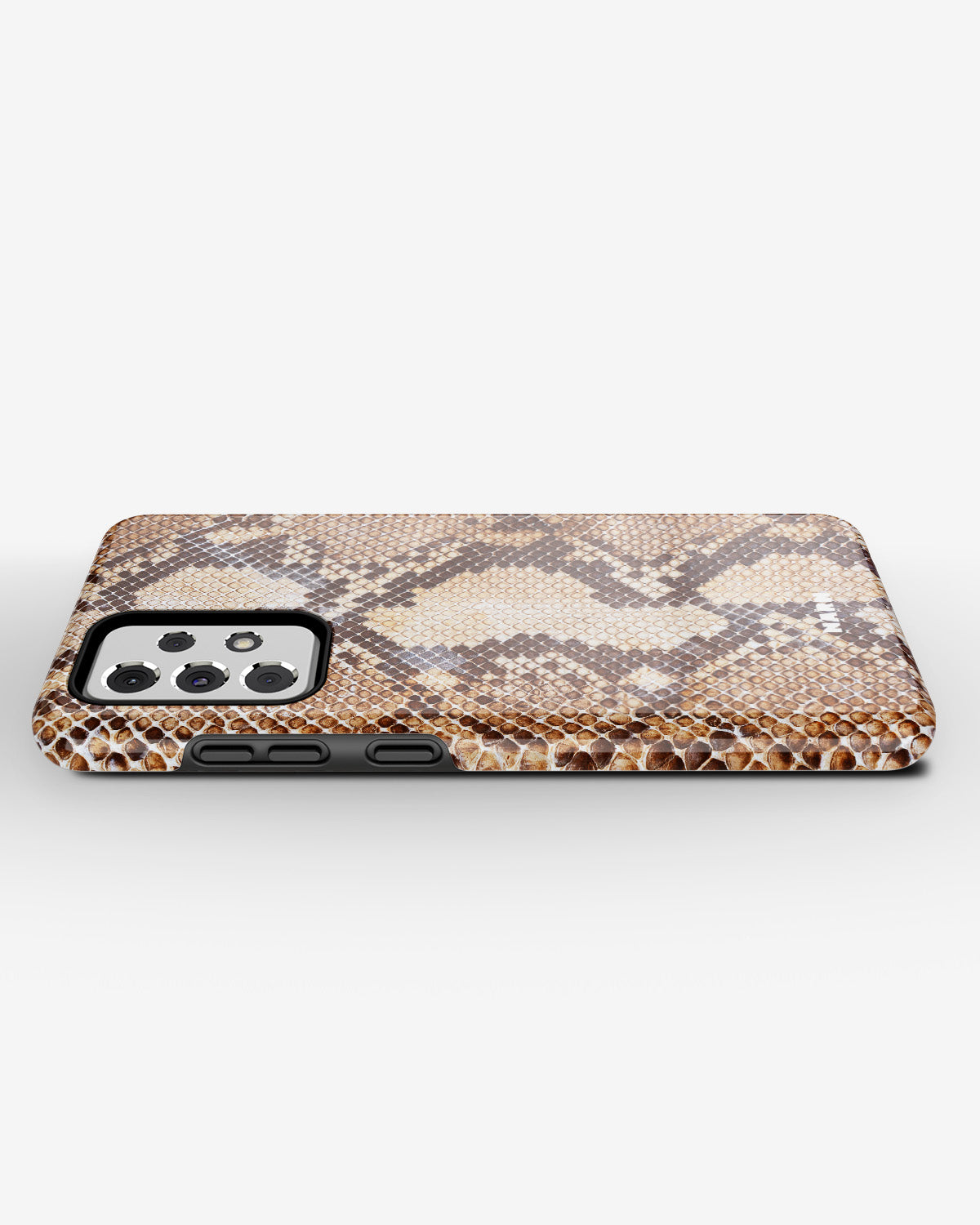 Samsung Galaxy A52 / A52s 5G Tough Case – Brown Snakeskin - View 3