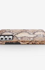 Samsung Galaxy A52 / A52s 5G Tough Case – Brown Snakeskin - View 3