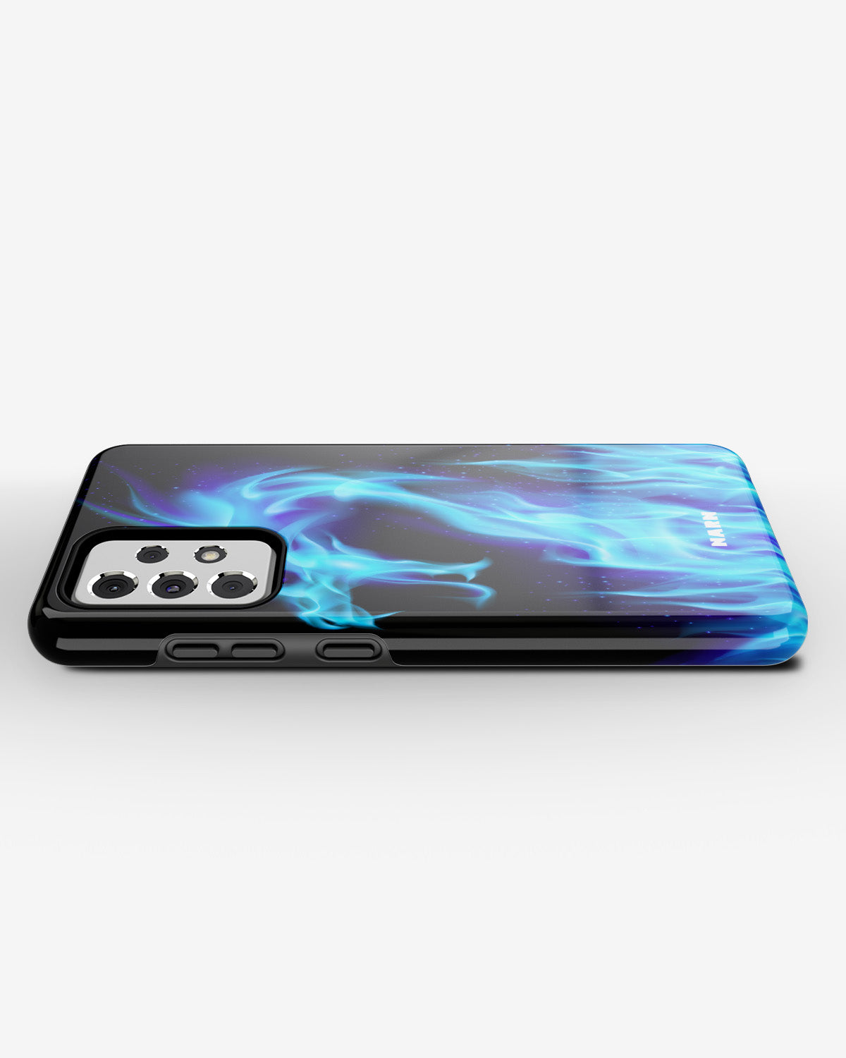 Samsung Galaxy A52 / A52s 5G Tough Case – Blue Flames Dragon - View 3