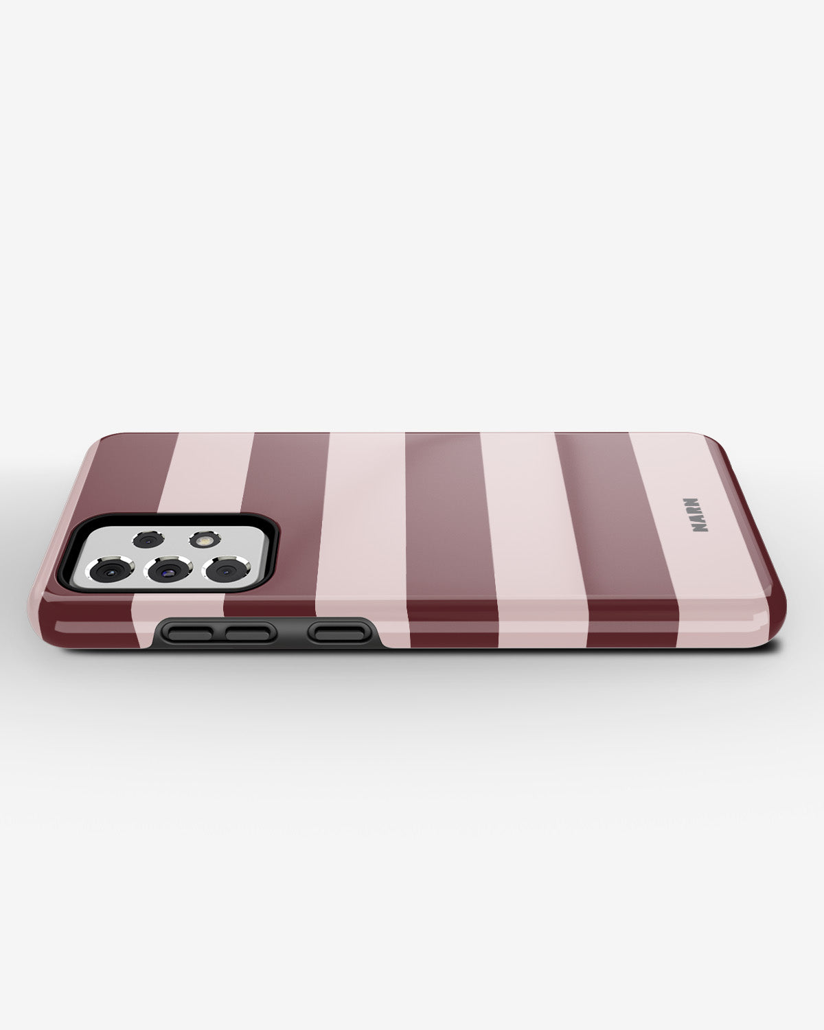 Samsung Galaxy A52 / A52s 5G Tough Case – Cranberry Stripe - View 3