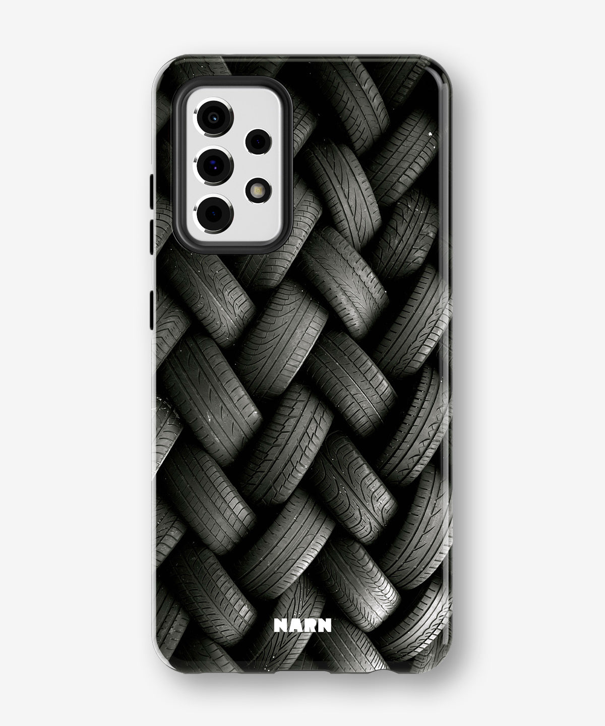Samsung Galaxy A33 5G Tough Case – Tires Wall - View 1