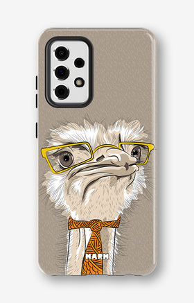 Samsung Galaxy A33 5G Tough Case – Hipster Ostrich - View 1