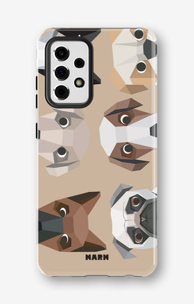 Samsung Galaxy A33 5G Tough Case – Cute Dogs - View 1