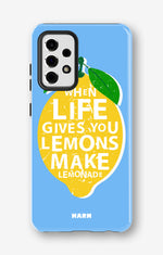 Samsung Galaxy A33 5G Tough Case – Lemon Quote - View 1