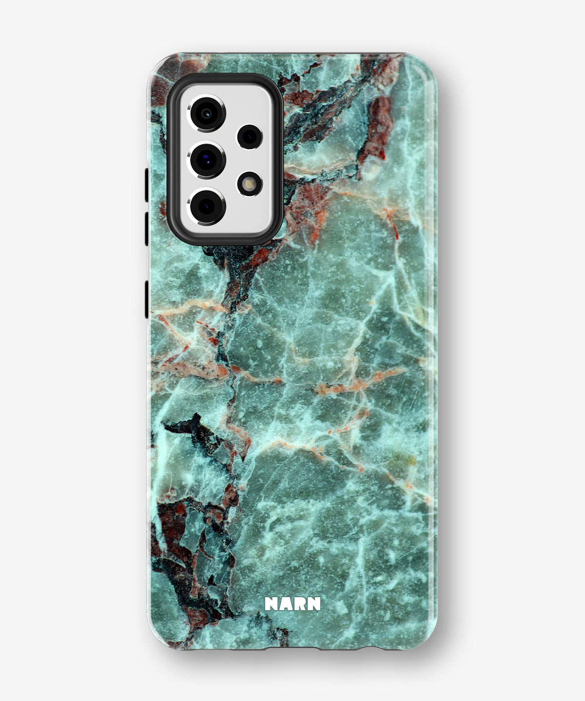 Samsung Galaxy A33 5G Tough Case – Green Marble - View 1