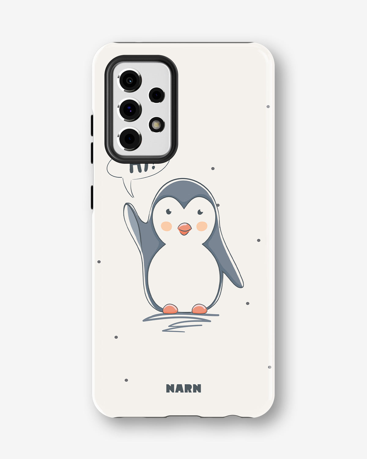Samsung Galaxy A33 5G Tough Case – Cute Penguin - View 1