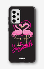 Samsung Galaxy A33 5G Tough Case – Beach Flamingo - View 1