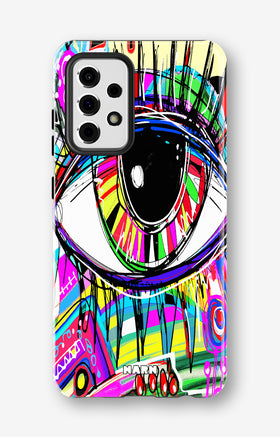Samsung Galaxy A33 5G Tough Case – Abstract Eye - View 1