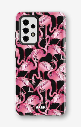 Samsung Galaxy A33 5G Tough Case – Flamingos - View 1