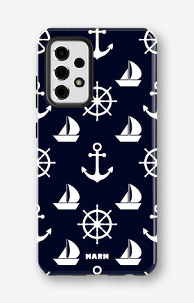 Samsung Galaxy A33 5G Tough Case – Deep Blue Voyage - View 1