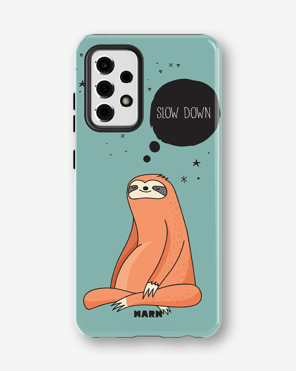 Samsung Galaxy A33 5G Tough Case – Slow Down Sloth - View 1