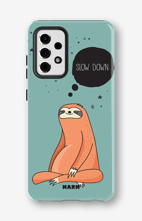 Samsung Galaxy A33 5G Tough Case – Slow Down Sloth - View 1